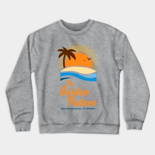 Miami Beach Chic Crewneck Sweatshirt